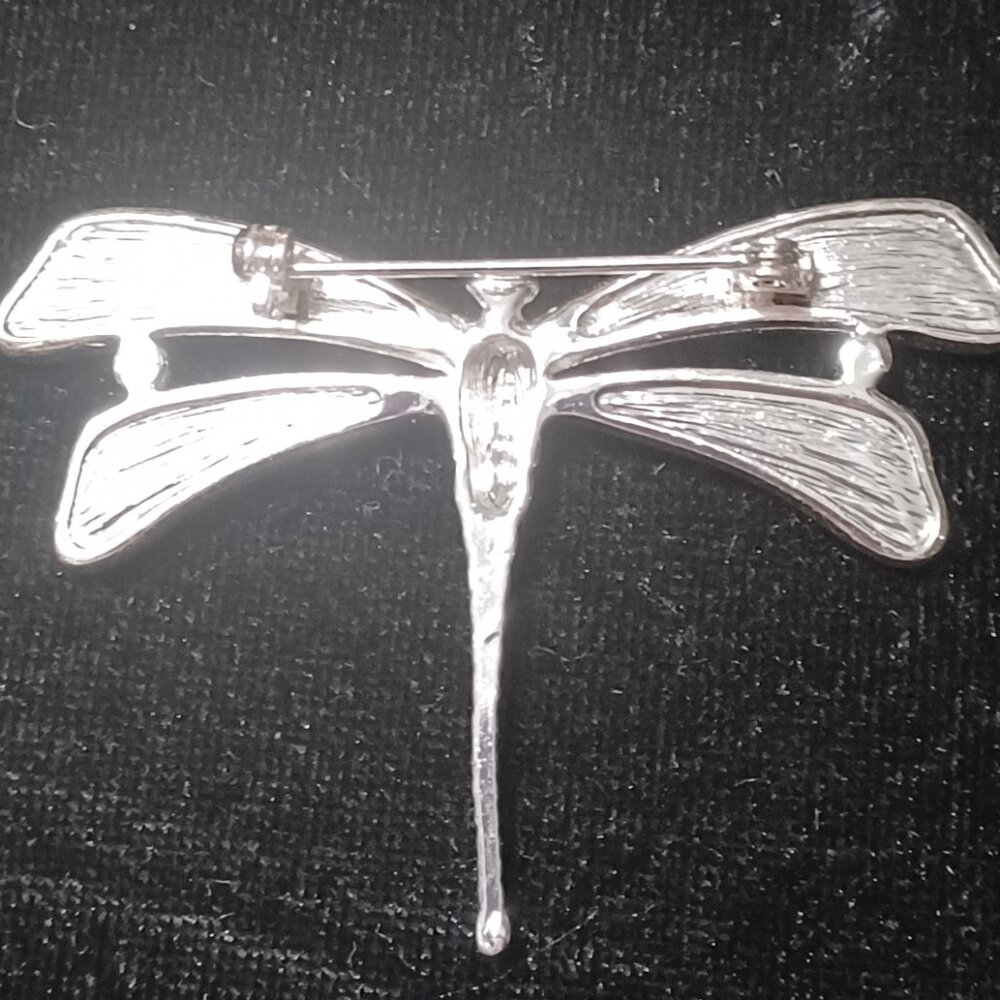Abalone Dragonfly Brooch - Picture 3 of 5